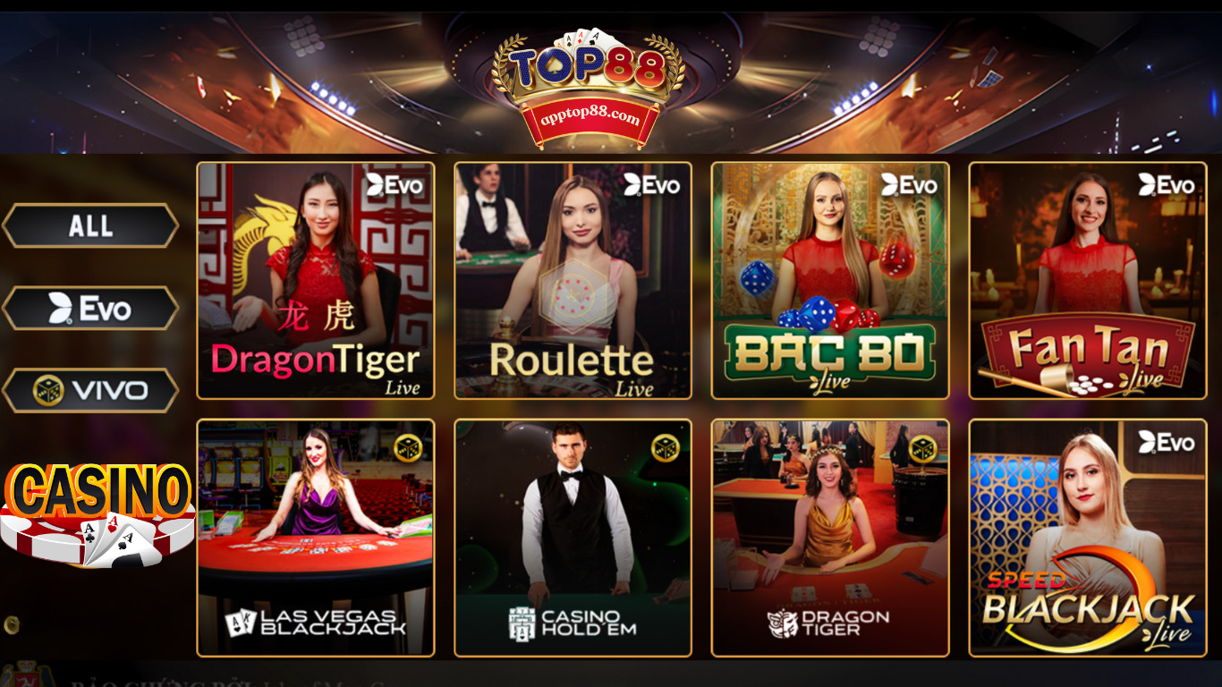 Giới thiệu về casino Top88