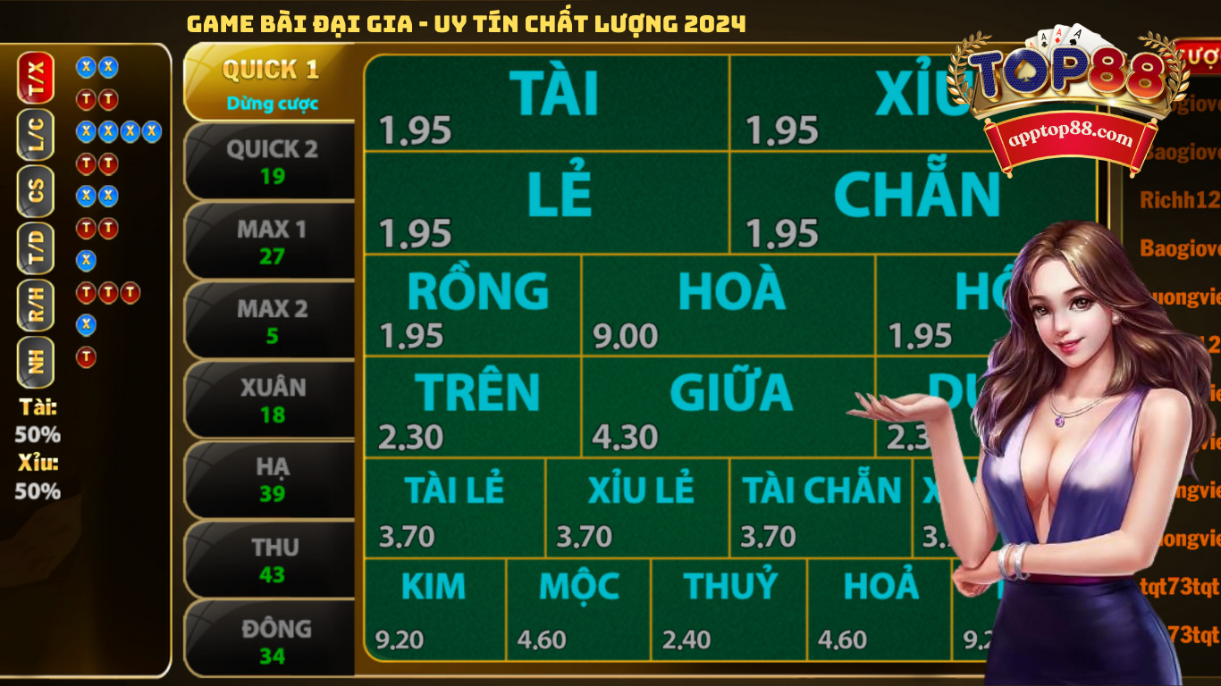 Mẹo chơi game keno top88 dành cho tân thủ