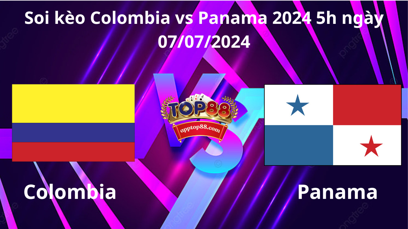 Soi Kèo Colombia vs Panama 5h ngày 07/07/2024