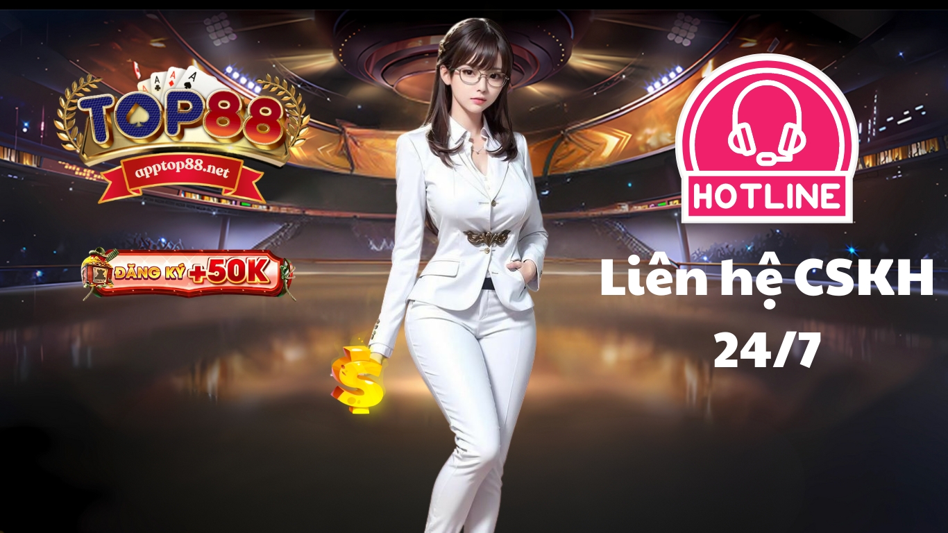 Liên hệ Top88 - Chăm sóc khách hàng chuyên nghiệp 24/7 Liên hệ Top88 - Chăm sóc khách hàng chuyên nghiệp 24/7