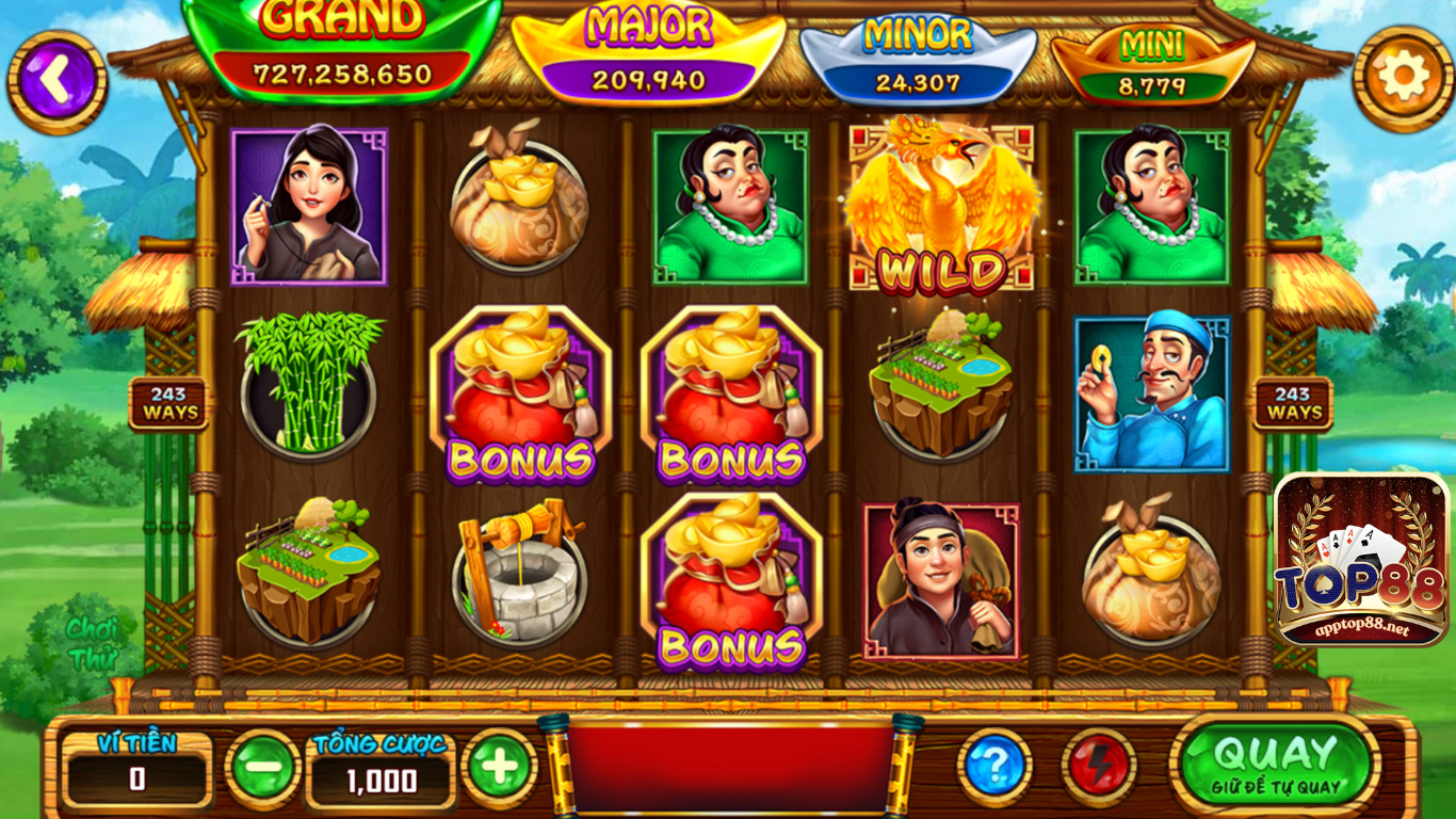 Luật chơi game slot ăn khế trả vàng tại top88 Luật chơi game slot ăn khế trả vàng tại top88