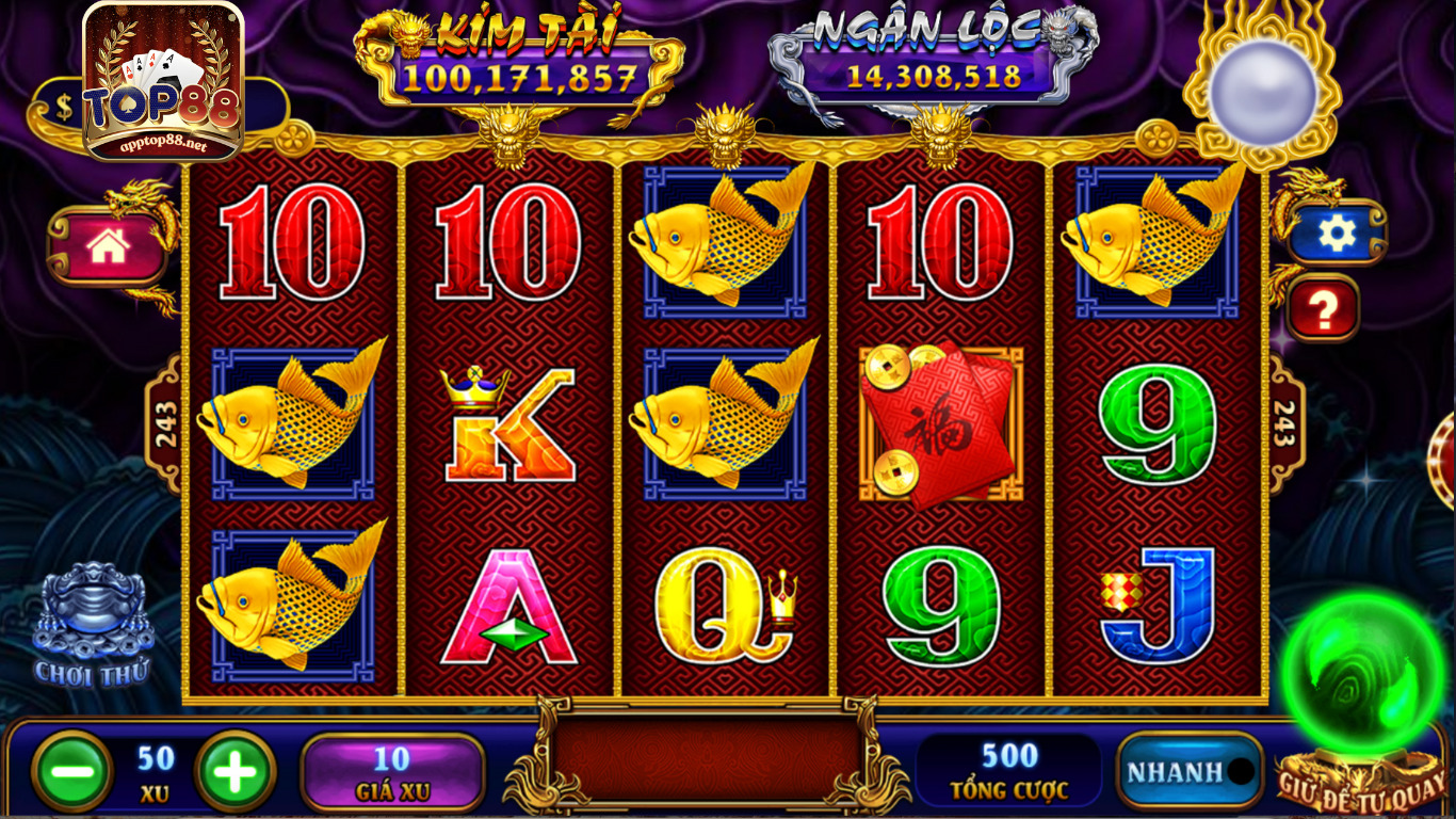 Kinh nghiệm tham gia Slot game kho tàng ngũ long Top88