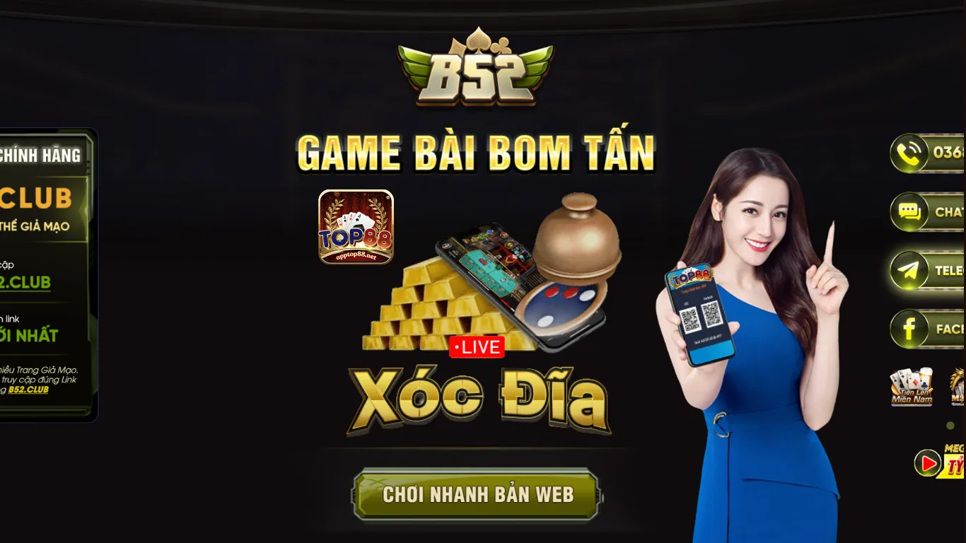 Top 10 Cổng Game Xóc Đĩa Online Uy Tín 2024 - B52 Club